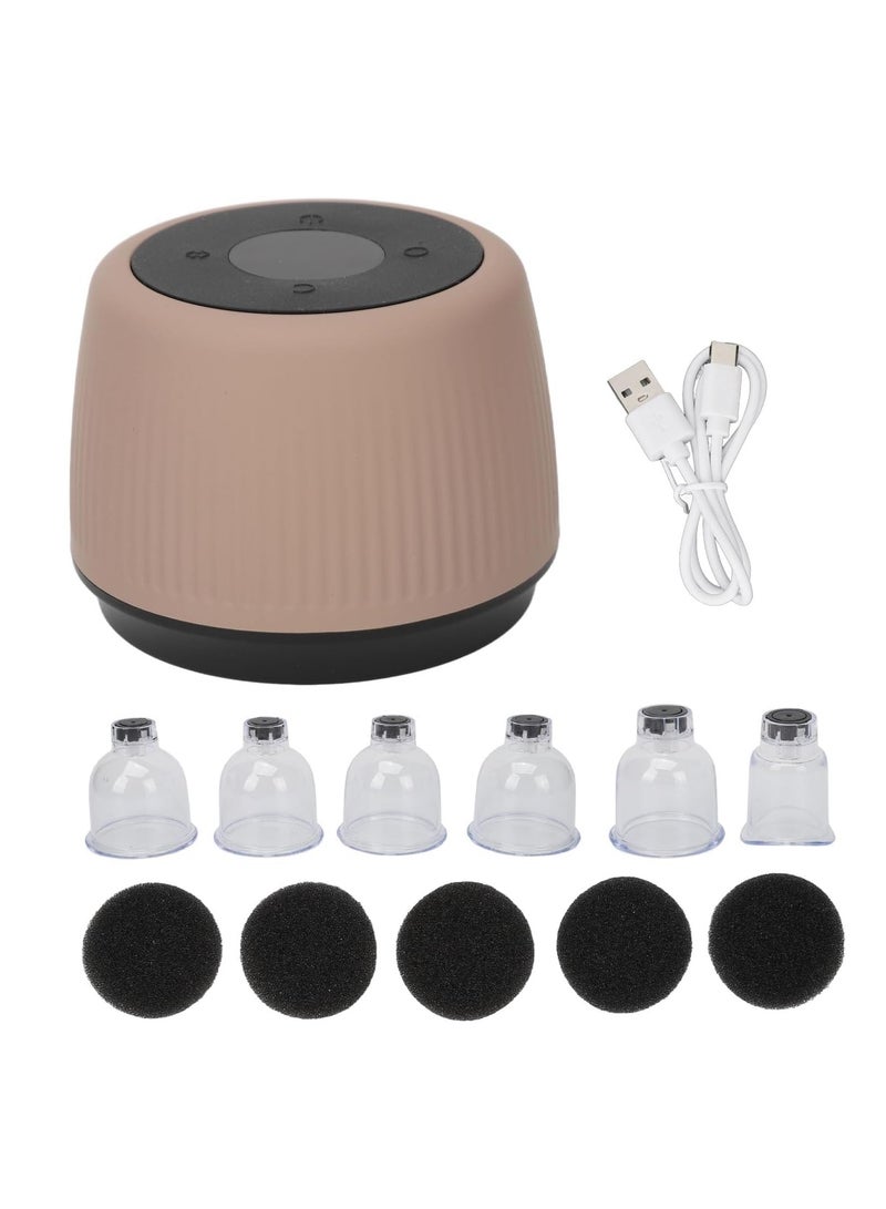 جهاز تدليك الجسم الكهربائي بالحجامة مع التدفئة والشفط - تدليك عميق لتخفيف آلام العضلات - Image 3