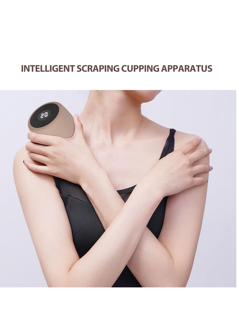 جهاز تدليك الجسم الكهربائي بالحجامة مع التدفئة والشفط - تدليك عميق لتخفيف آلام العضلات - Image 5