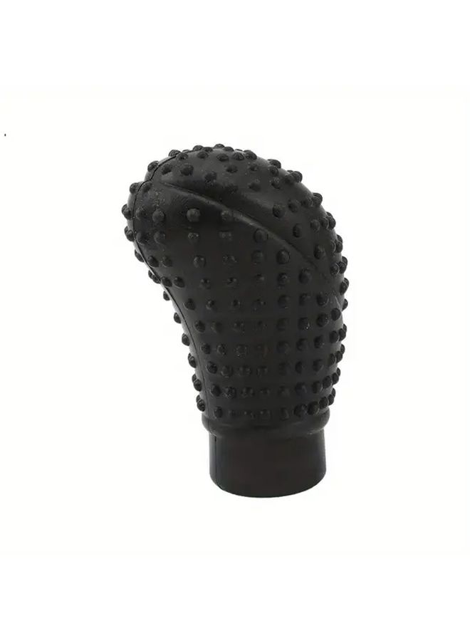 LED Car Shift Knob And Handbrake Cover Set Black Universal Fit For Manual Automatic Cars Sweat Proof Scratch Resistant - Image 5
