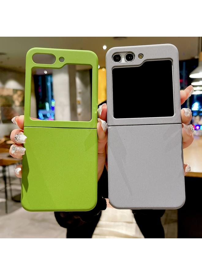 إيروريكس جراب لهاتف Samsung Galaxy Z Flip5، جراب هاتف مطلي بالرش بلون سادة - Image 2