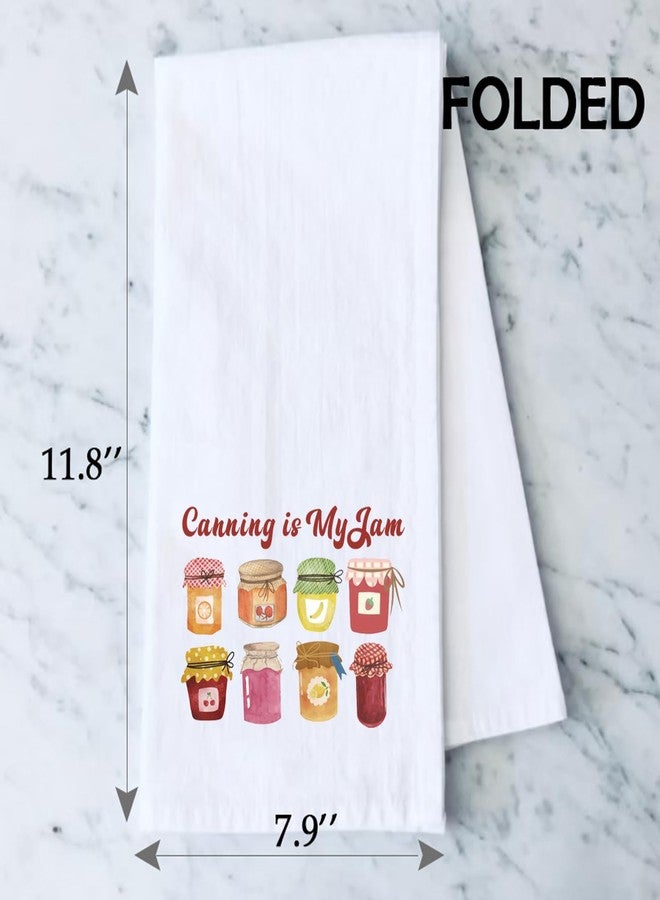 PXTIDY Canning Kitchen Towel for Canning Lover Canning Season Canner Gift Canning is My Jam Tea Dish Towel (Canning is My jam t - Image 2