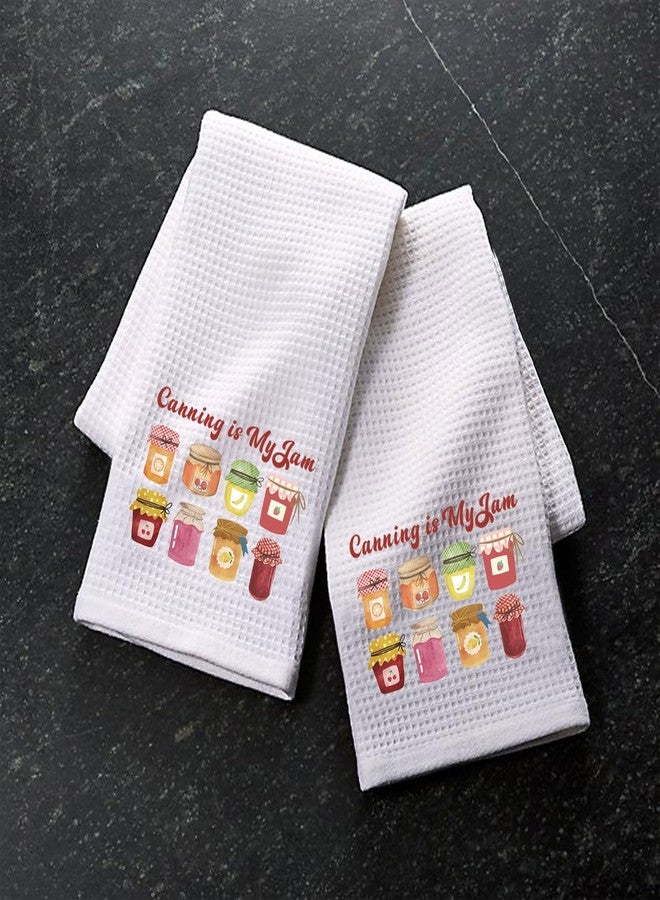 PXTIDY Canning Kitchen Towel for Canning Lover Canning Season Canner Gift Canning is My Jam Tea Dish Towel (Canning is My jam t - Image 4