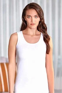 بيراك Women's Thick Strappy Rib Undershirt (Pack of 2)