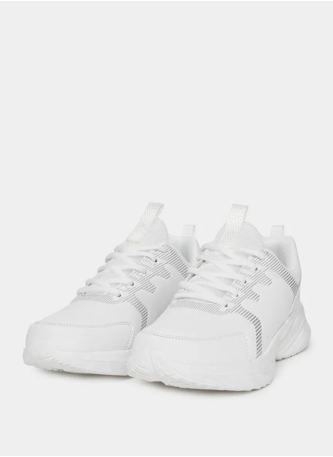 ستايلي Casual Lace-Up Sneakers