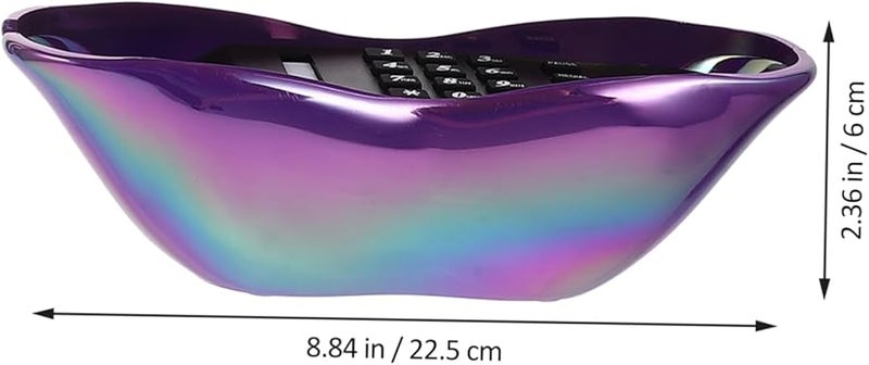 هاتف أرضي كلاسيكي مبتكر بإطار شفاه لتزيين مكتب المنزل أو المكتب - Image 5