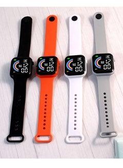 Watch Kids' Water Resistant Silicone Digital Watch 4PCS  - Image 1