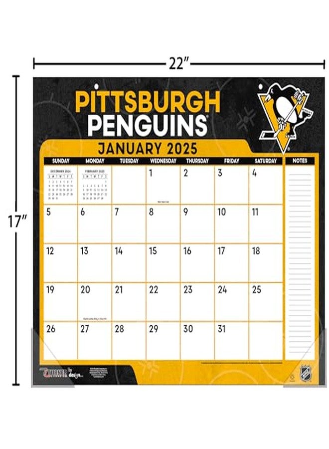 Turner Licensing TURNER SPORTS Pittsburgh Penguins 2025 22x17 Desk Calendar (25998061559) - Image 5