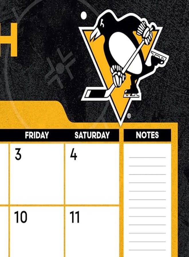 Turner Licensing TURNER SPORTS Pittsburgh Penguins 2025 22x17 Desk Calendar (25998061559) - Image 4