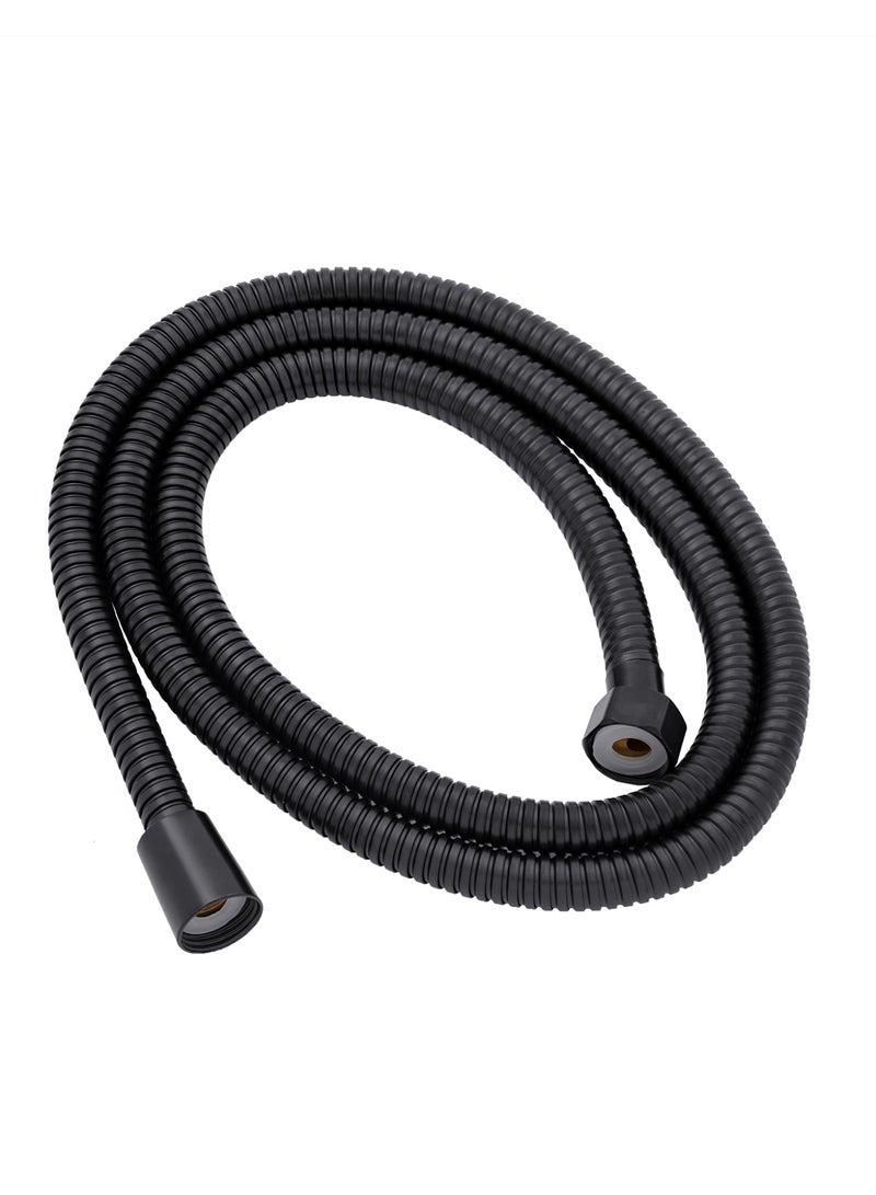 SHIND Slim Handheld Shower Head – High-Pressure Stream, Modern Square Design, Anti-Clog Nozzles, Matte Black Finish - Image 3