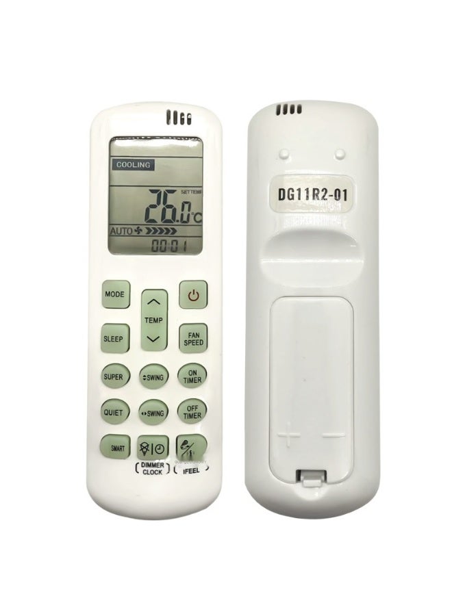 NIBEMINENT Hisense Air Conditioner Remote Control DG11R201 Compatible 