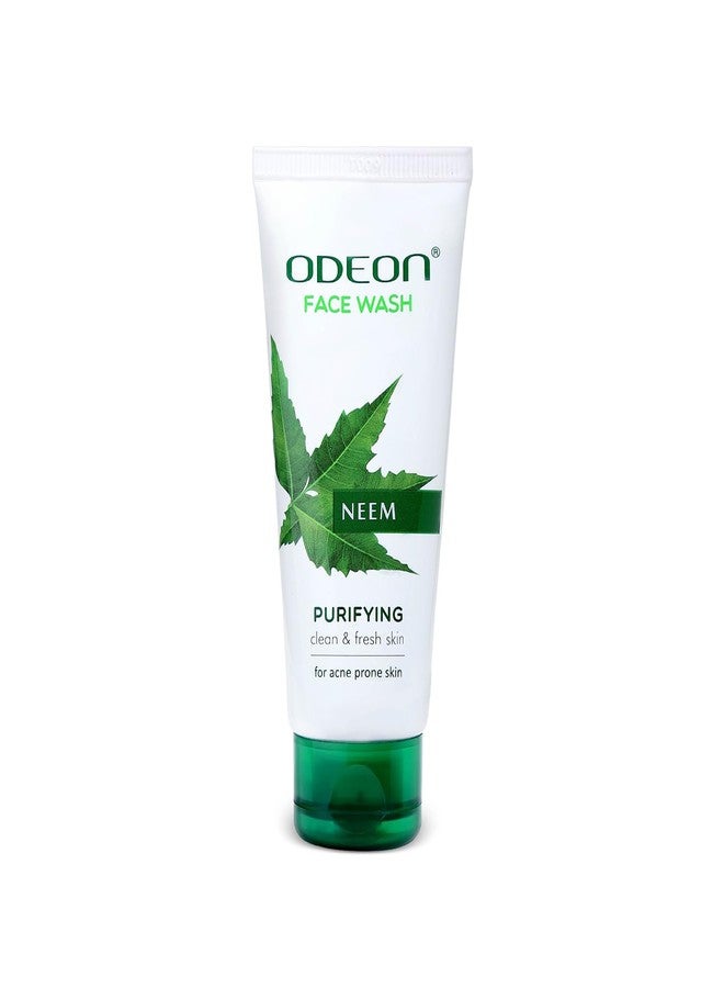 ODEON Neem Face Wash 100ml I For Acne Prone Skin - Image 1