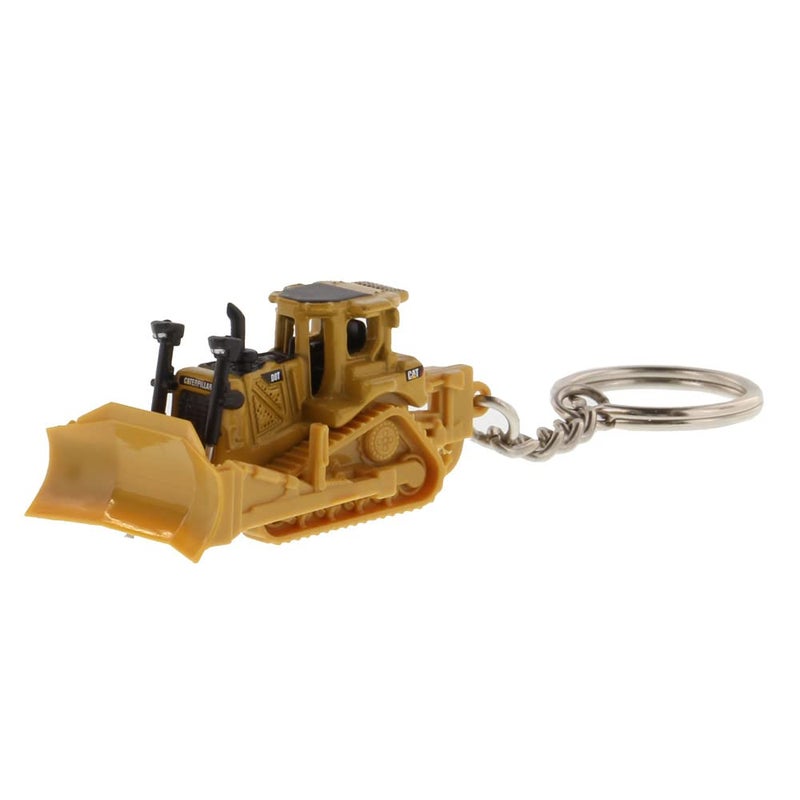Diecast Masters 85984 Caterpillar Dozer D8T Keyring Detailed Metal CAT Construction Vehicle Approx. 3.5 x 2 x 2 cm
