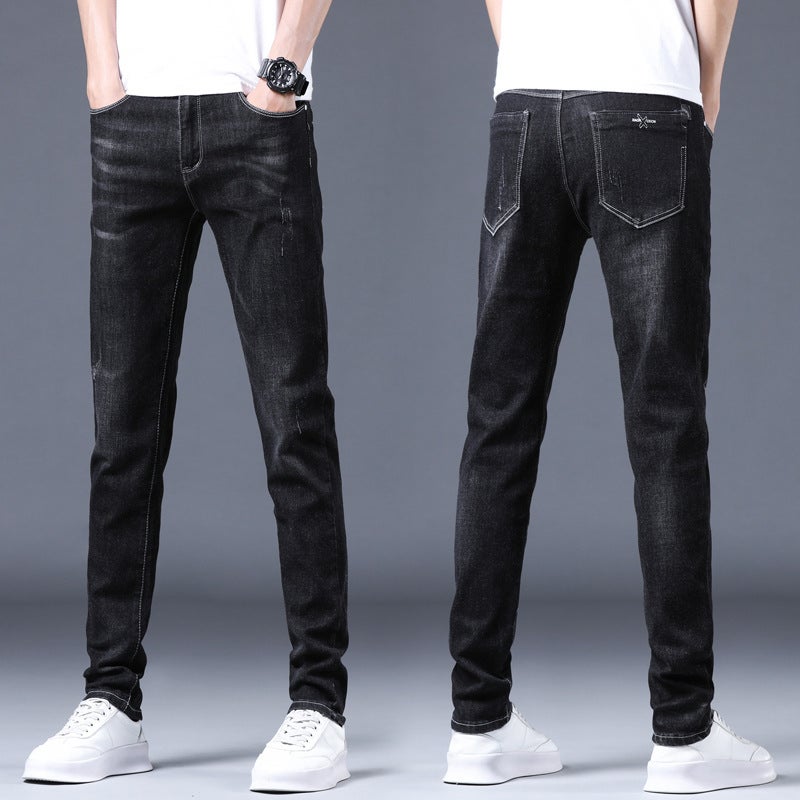 Unisex Classic Denim Jeans Loose Fit Daily Outdoor Wear - Image 2