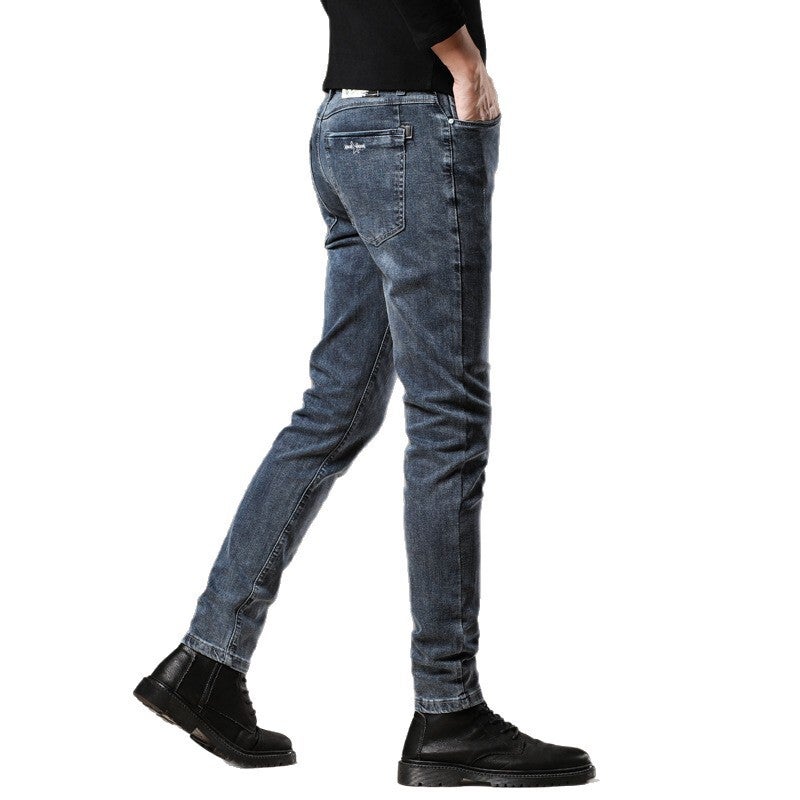 Unisex Classic Denim Jeans Loose Fit Daily Outdoor Wear - Image 5