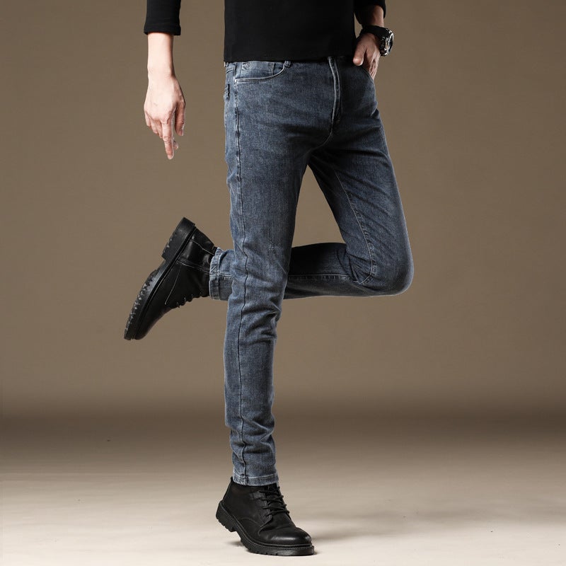 Unisex Classic Denim Jeans Loose Fit Daily Outdoor Wear - Image 4