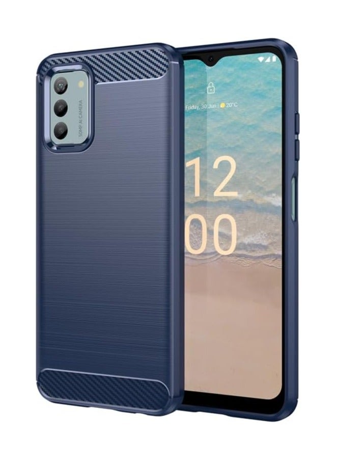 Case Compatible with Nokia G42 5G, Soft TPU Carbon Fiber Texture Anti-Scratch Shockproof Phone Case Ultra Slim Anti-Drop Rugged Bumper Cover for Nokia G42 5G