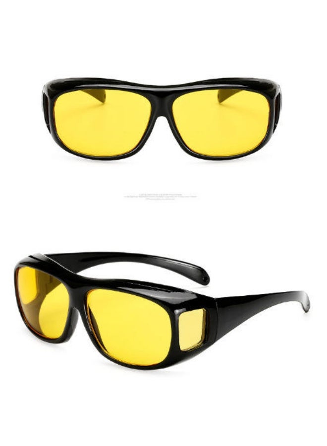 Men's sports sunglasses anti-wind and sand multi-function night vision goggles driver night driving goggles - Image 5