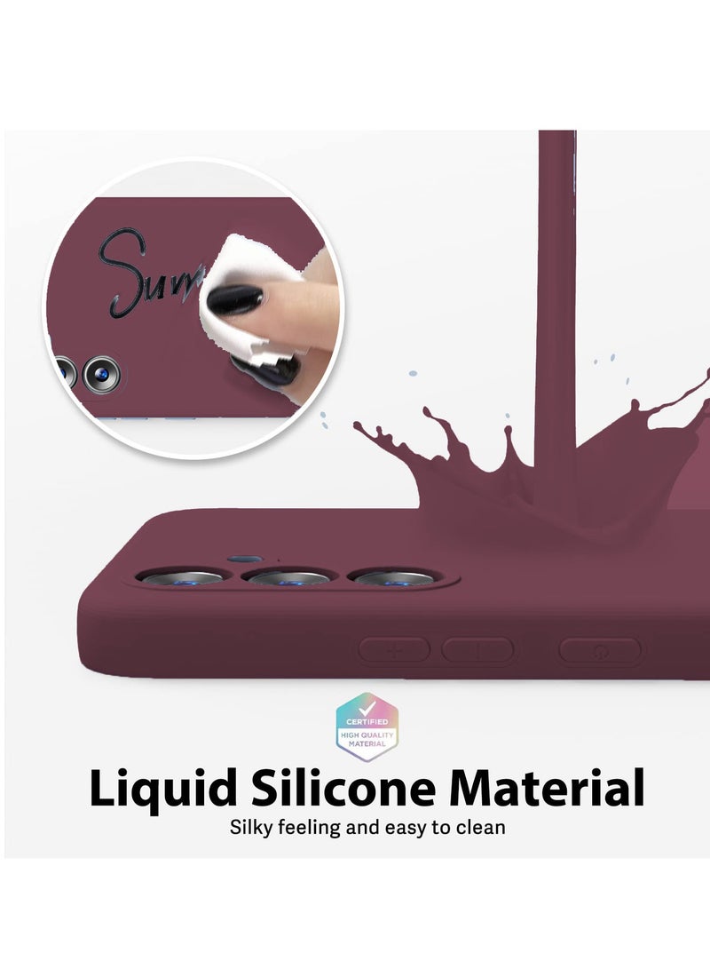 BORTONY Galaxy A54 5G Case Shockproof Liquid Silicone Case Slim Soft Cover With Inside Soft Microfiber Lining Comaptible With Samsung Galaxy A54 5G - Image 4