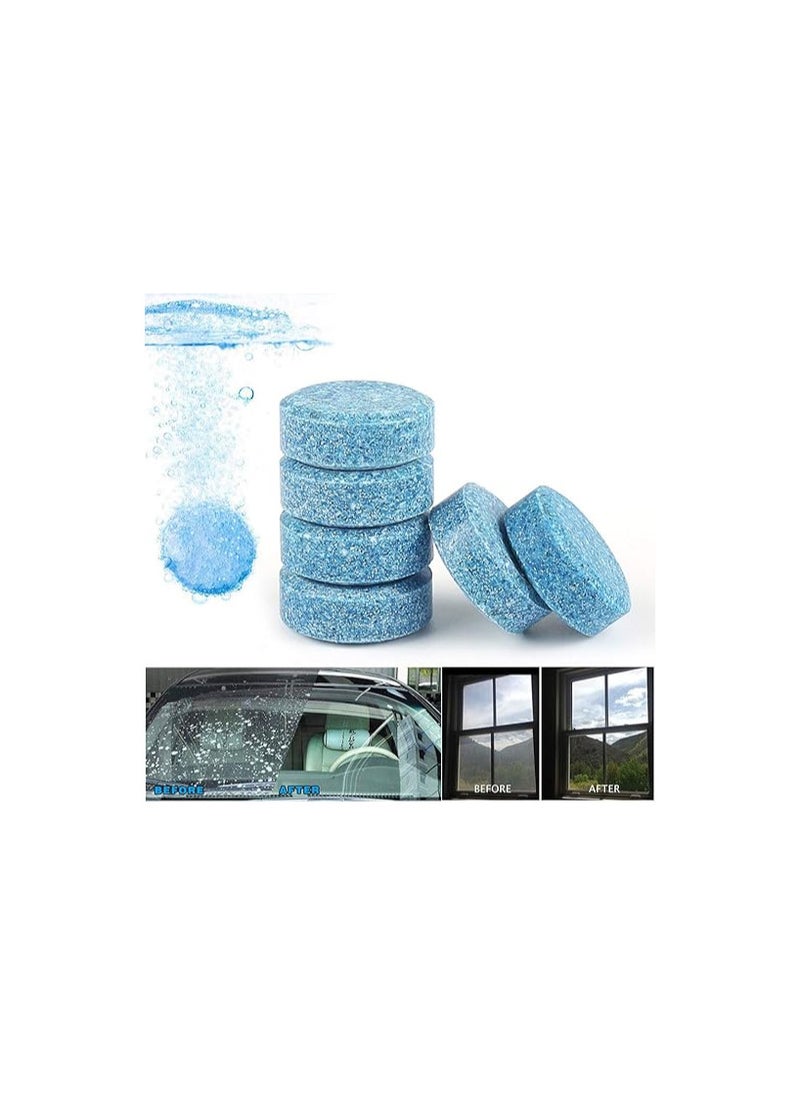 HSR HSR Car Accessories in 10 PCs Car Wiper Detergent Effervescent Tablets Washer Auto Windshield Cleaner Glass Wash Cleaning Tablets  - Image 1