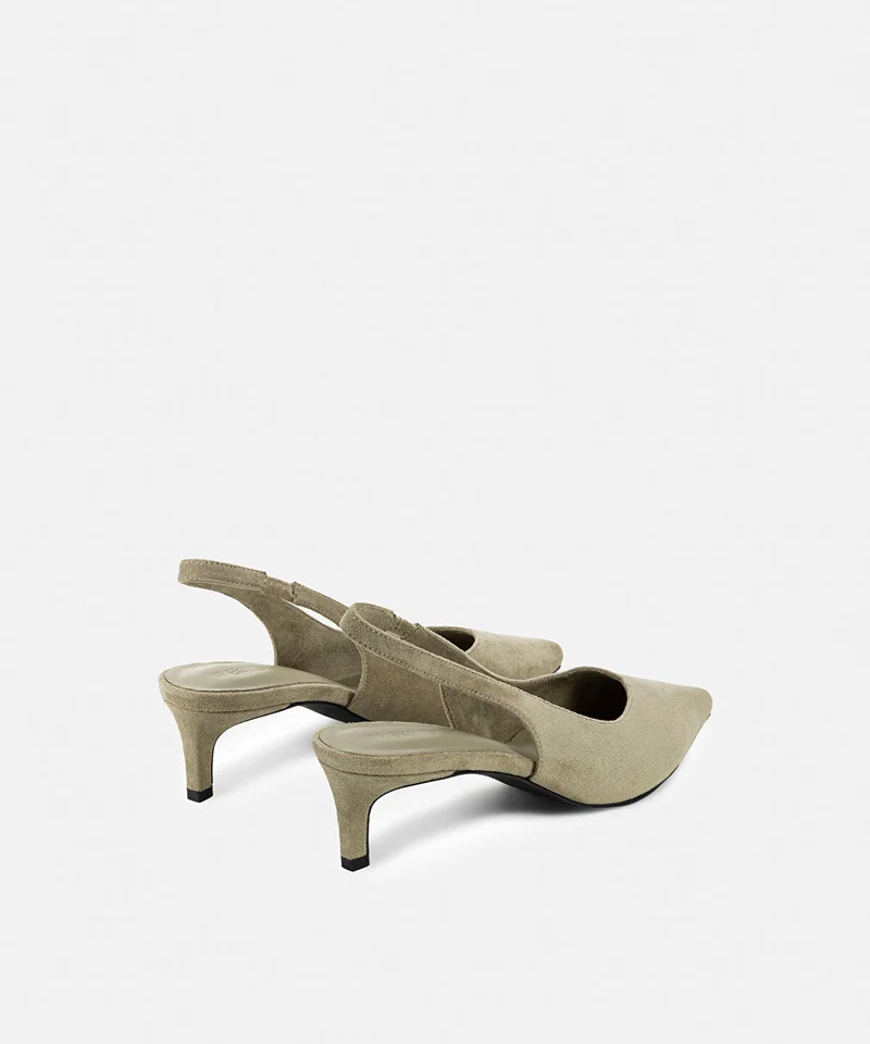 Ipekyol  Suede-Effect Slingback Heels for Women | Best Price UAE