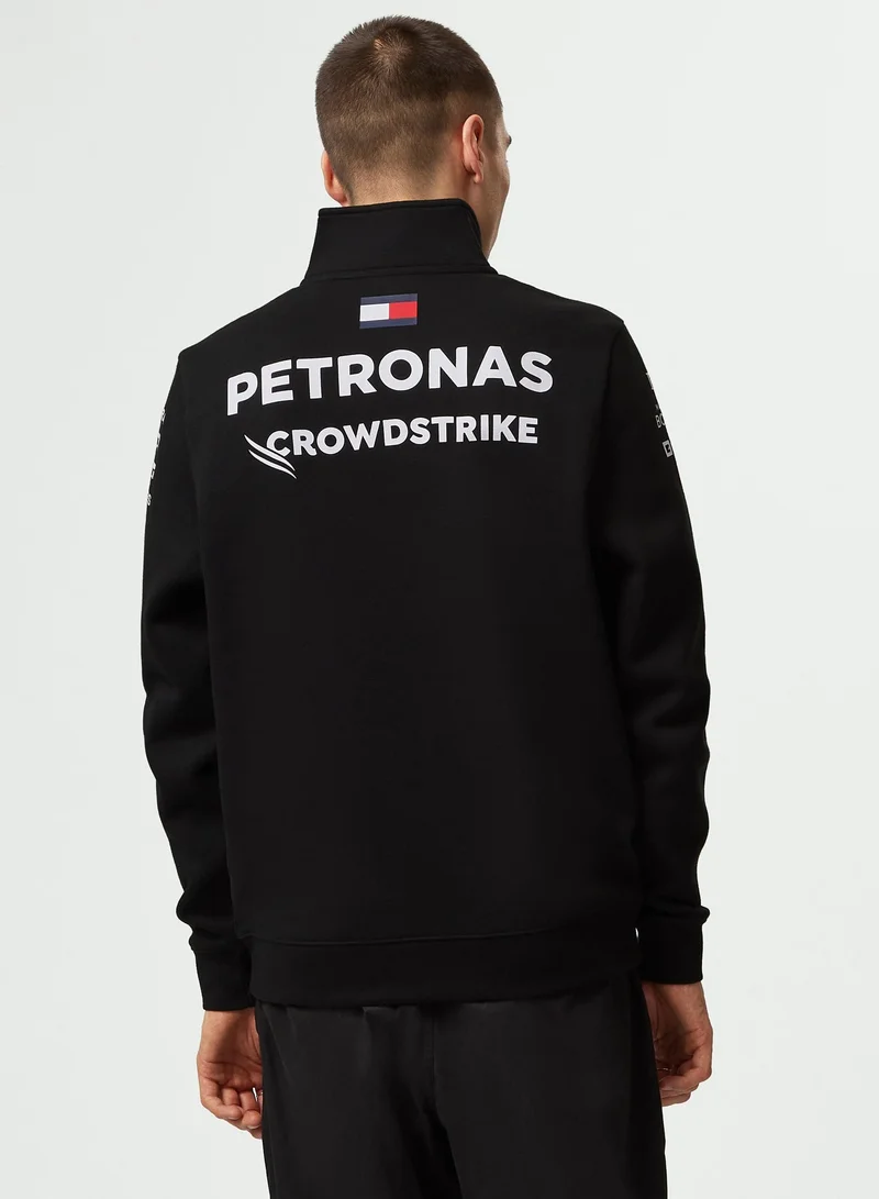 AMG Petronas Formula 1 Team  AMG Petronas Formula 1 Team 1/4 Zip Sweatshirt for Adult Unisex, Black  | Best Price UAE