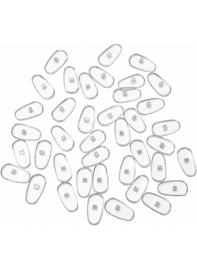 My souq store :Screw-in Type Silicone Eyeglasses Nose Pads Replacement Kit - Anti-Slip Comfort Eyewear Repair Parts 50 pcs - Image 3