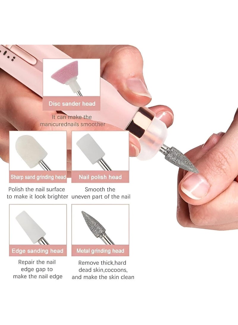 Pedicure device-achieve salon quality nails at home with this easy-to-use Nail Care Kit for perfectly shaped soft nails - Image 3