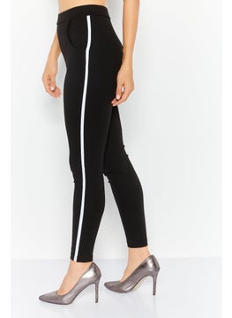 Women Pull On Stripe Leggings, Black - pzsku/ZFF11492F4C63B8DDF9F4Z/45/_/1726755027/46ab42a9-fcbb-4fa2-9c10-14c1cb7979e7