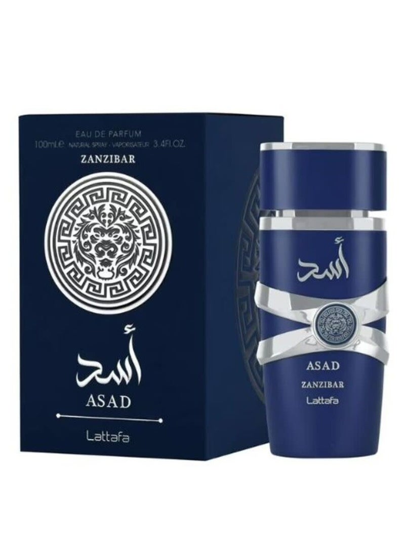 لطافة عطر اسد زنجبار او دي بارفان 100مل - Image 1