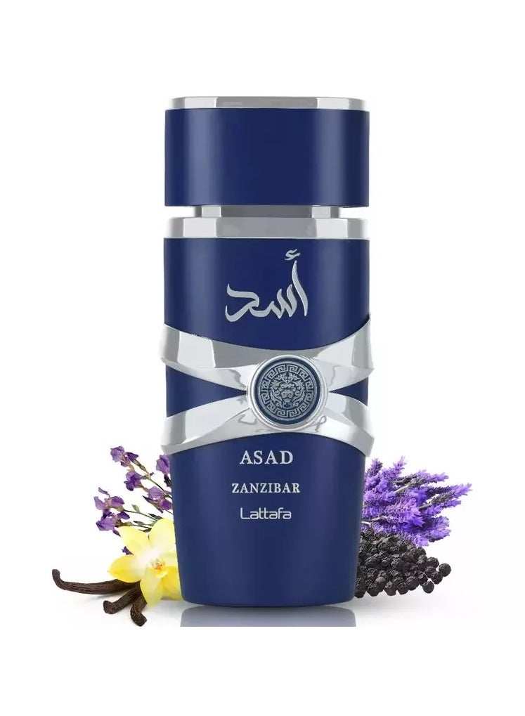 لطافة عطر اسد زنجبار او دي بارفان 100مل - Image 3