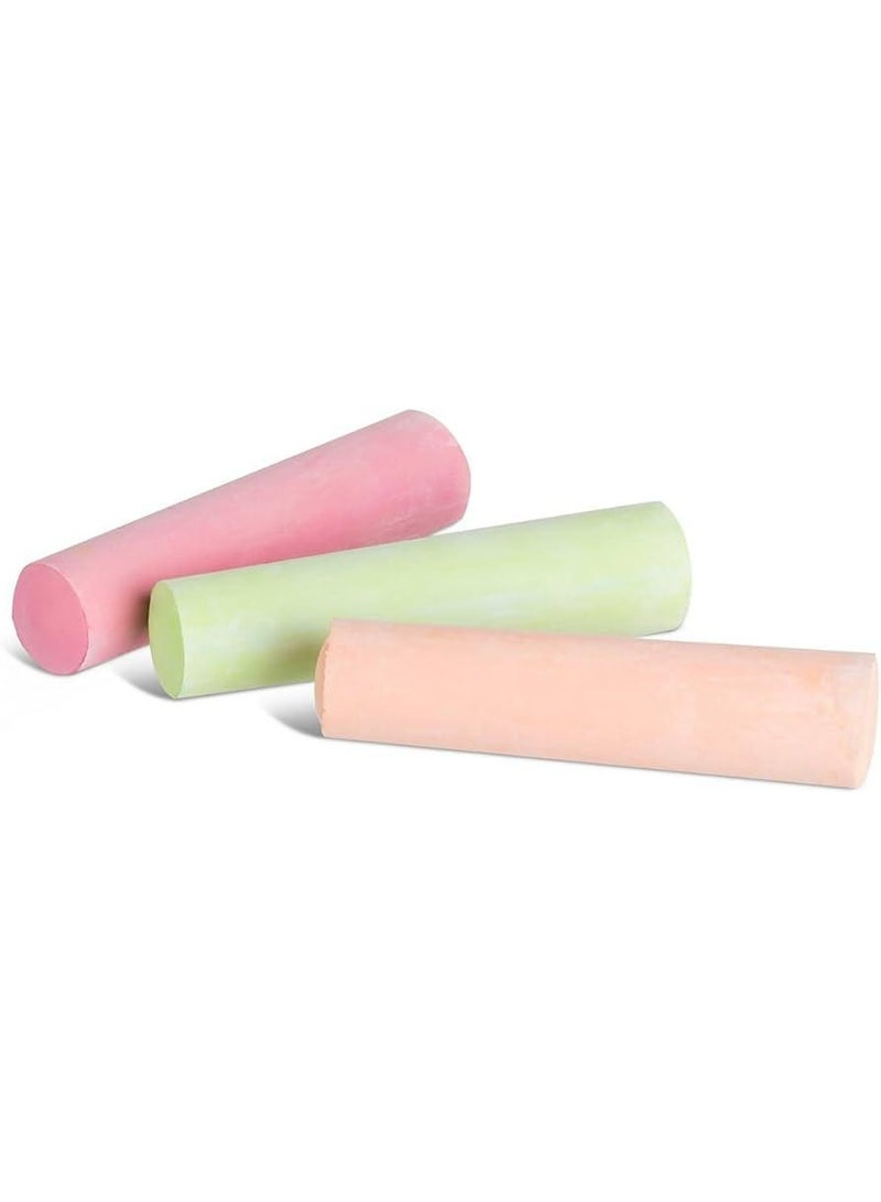 بريمو طباشير رصيف جامبو من بريمو (Primo) - مجموعة 24 قطعة بـ 7 ألوان زاهية، غير سامة وقابلة للغسل، مثالية للرسم الخارجي واللعب التعليمي للأطفال صناعه ايطالية فاخرة - Image 2