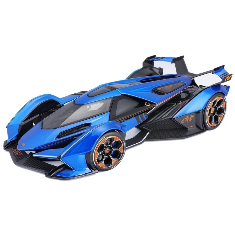 Maisto - Lamborghini V12 Vision Gran Turismo 1/18 Diecast Model - Blue - 36454 - Image 1