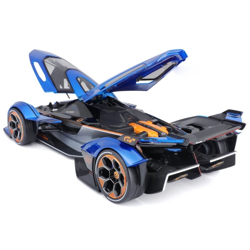 Maisto - Lamborghini V12 Vision Gran Turismo 1/18 Diecast Model - Blue - 36454 - Image 3