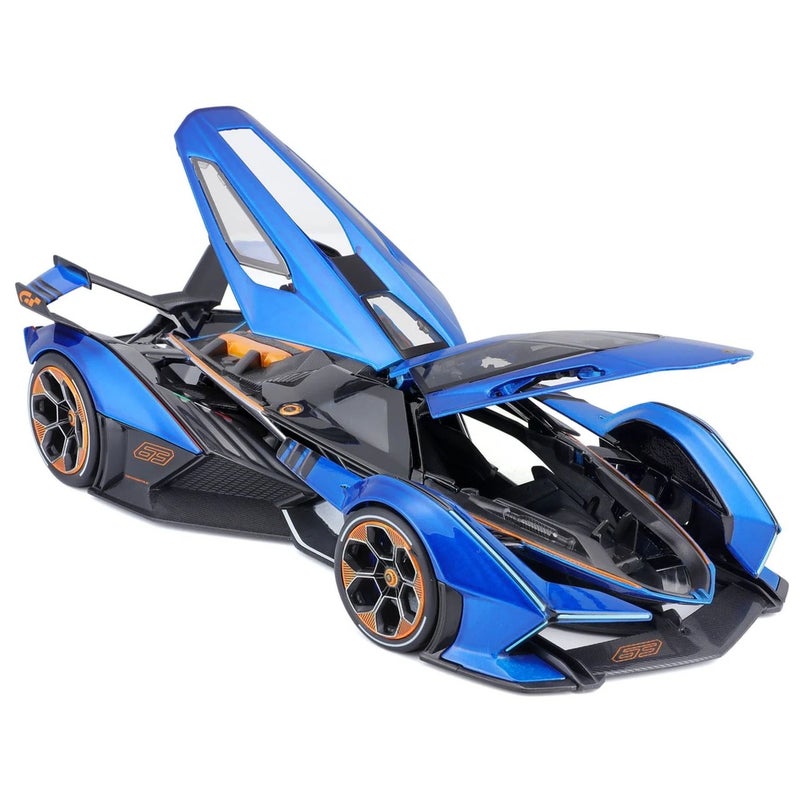 Maisto - Lamborghini V12 Vision Gran Turismo 1/18 Diecast Model - Blue - 36454 - Image 2