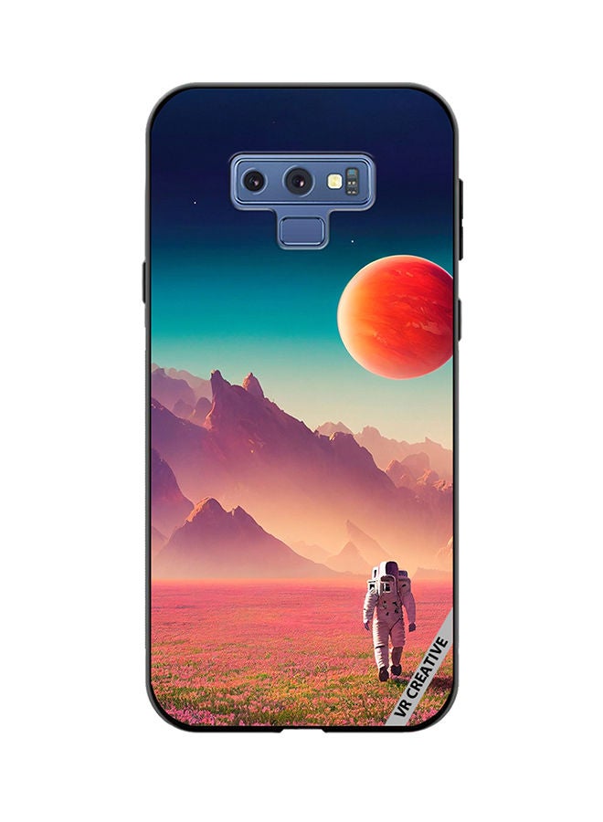 VR CREATIVE Protective Case Cover For Samsung Galaxy Note 9 An Astronaut In A Spacesuit Walks Around An Alien Planet And Explores Its Surface Design Multicolour - Image 1