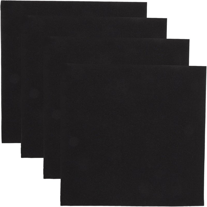 Disposable Black Paper Dinner Napkins 50pcs Thick Hotel Grade Table Napkins for Wedding Party Banquets and Holiday Supplies - Image 1