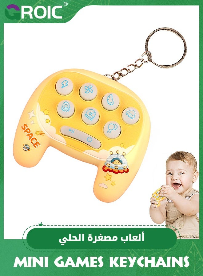 GROIC Quick Bubble Game, Fun Keychain Bubble Game, Portable Bag Charm, Classic Fidget Game, Quick Bubble Competitive Game Console Series for Kids - Image 1