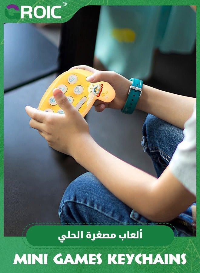 GROIC Quick Bubble Game, Fun Keychain Bubble Game, Portable Bag Charm, Classic Fidget Game, Quick Bubble Competitive Game Console Series for Kids - Image 4