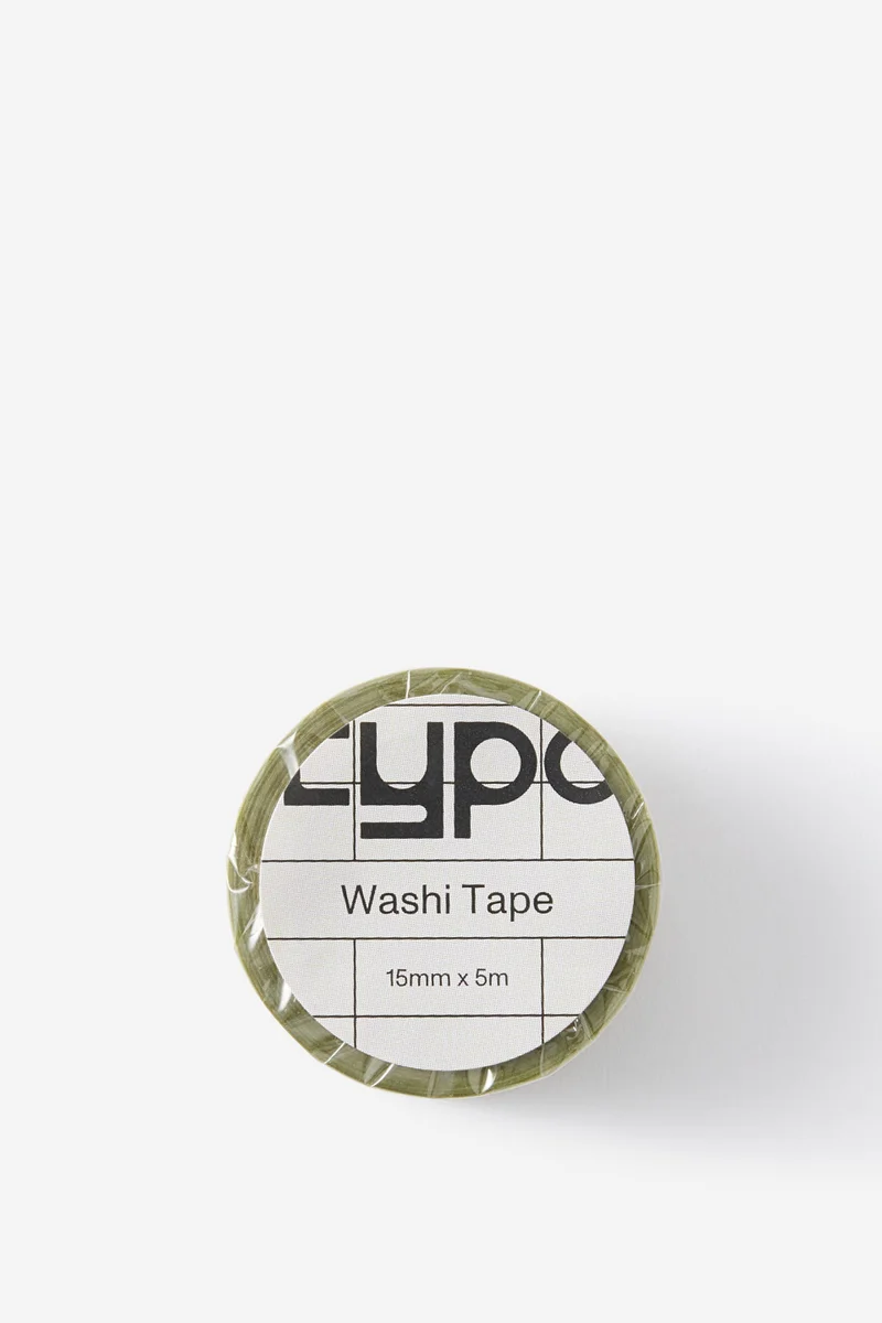 Typo Washi Tape 15Mm