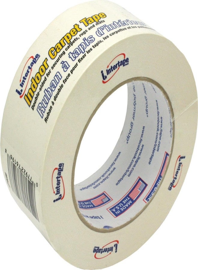Intertape Polymer Group 597 5.9 Mil Utility Dbl-Coat Vinyl Film Tape NAT 48MMx32.9M - Image 1