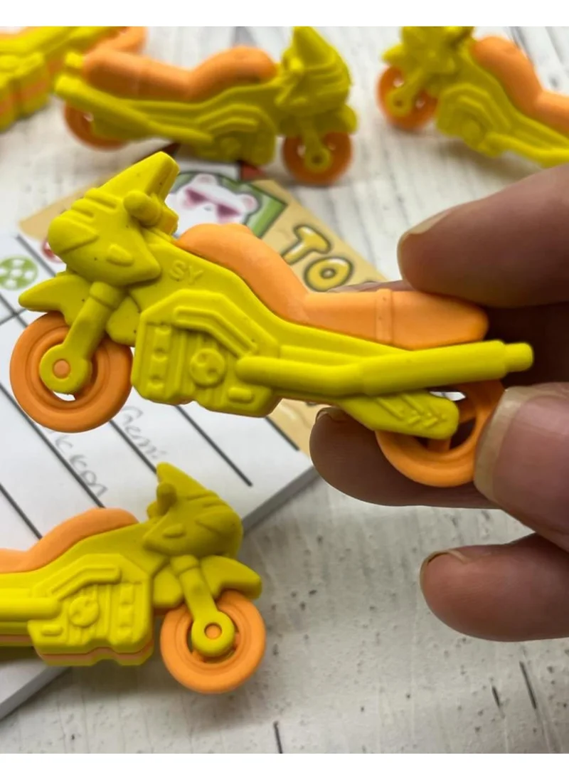 Kağıt Gemi Dükkan Paper Ship Shop Cute Engine Yellow Eraser