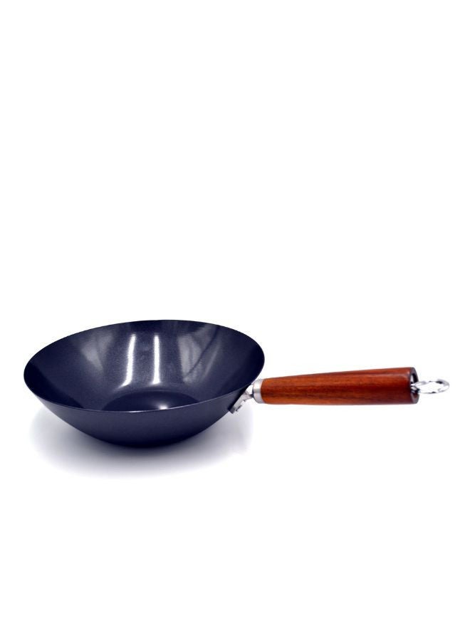 Prestige Non Stick Wok Pan Black/Beige/Silver 20.5cm - Image 2