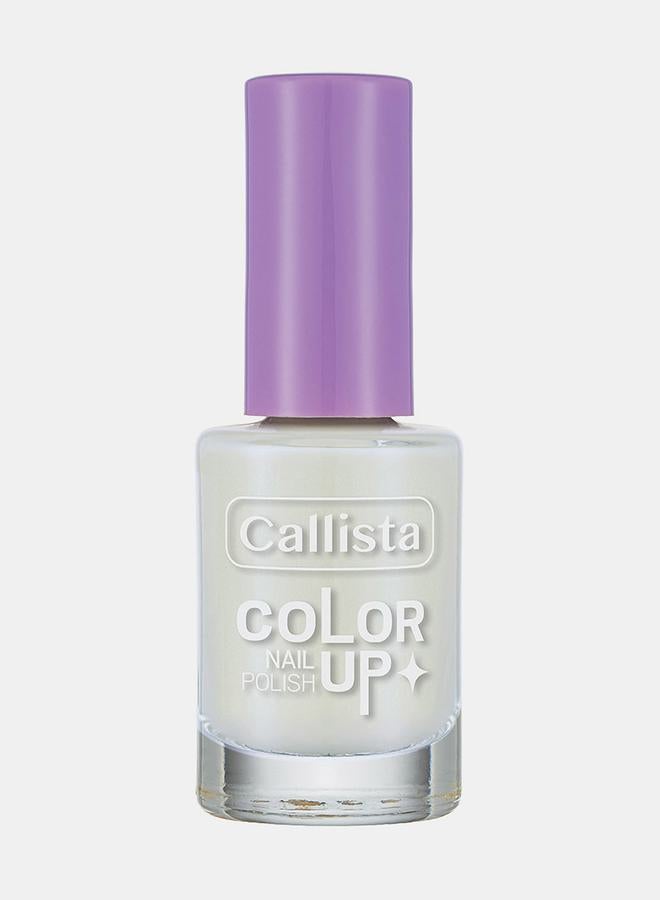 Callista Color Up Nail Polish, 105 Limitless White - Image 1