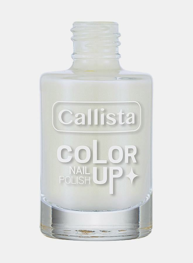 Callista Color Up Nail Polish, 105 Limitless White - Image 2
