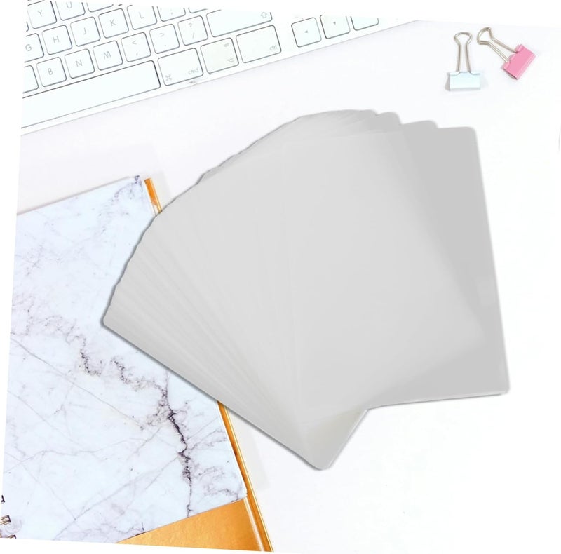 Gulf climate fit Angoily 100pcs Thermal Laminating Sheets Clear Photo Protective Film Easy to Use Exceptional Transparency for Document Preservation Comfort grip Organized shipment arrange Regulated warehouse storage Classified organized storage Multi-market matching options Adjustable build Salt mist resistant Cross product combo compatible Domestic distribution ready Diverse application fit Changing environment compatible Efficiency boosted construction General need oriented design Transit & use compatible Odor resistant Tiered cost purchase alternatives Regional distribution available Trendy flexible practical build Global assemble options UV resistant Nationwide courier network Experience optimized build Simple upgraded construction Proper storage environment - Image 5