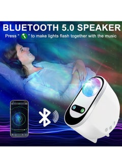 DIGI CORE Galaxy Aurora Projector, 3 in 1 LED Northern Lights Star Projector Starry Moon Light With Bluetooth Speaker And Remote Control 24 Nebula Light Effects, 4 Light Colors, 4 Light Colors Galaxy Projector For Adult Kids Gift  - Image 3
