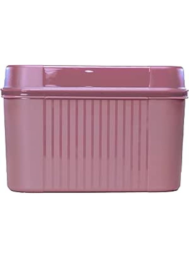 Aksa Plastic Bakery Food Container, 8 Liter Capacity