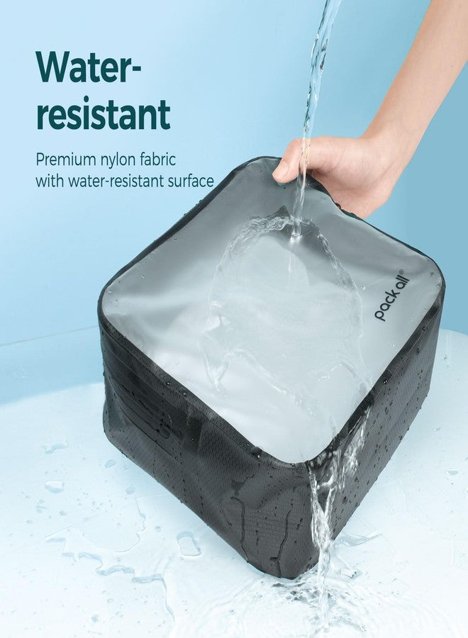 pack all Seamless Clear Toiletry Bag, Tear-resistant Clear Makeup Bag, Water-resistant Travel Packing Organizer for Toiletries, Cosmetics and Accessories (Medium) - Image 5