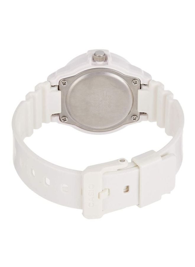 CASIO Women Resin Analog Watch LRW-200H-7BVDF - 34 mm - White - Image 2
