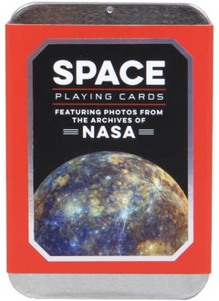Chronicle Books Space Playing Cards (NASA Playing Cards, Space Game, Playing Cards, Space Game)  - Image 1